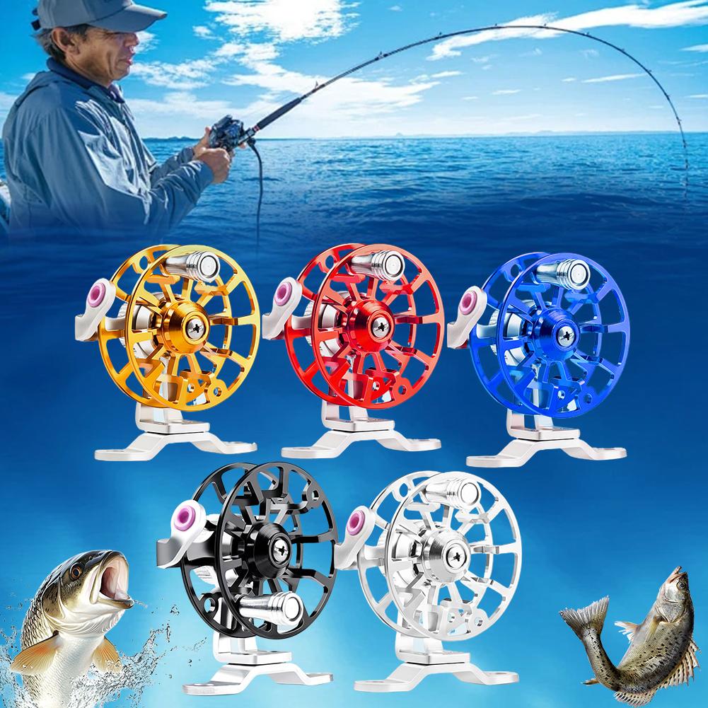 Ice Fishing Reel - Mini Full Metal Fishing Reel Portable