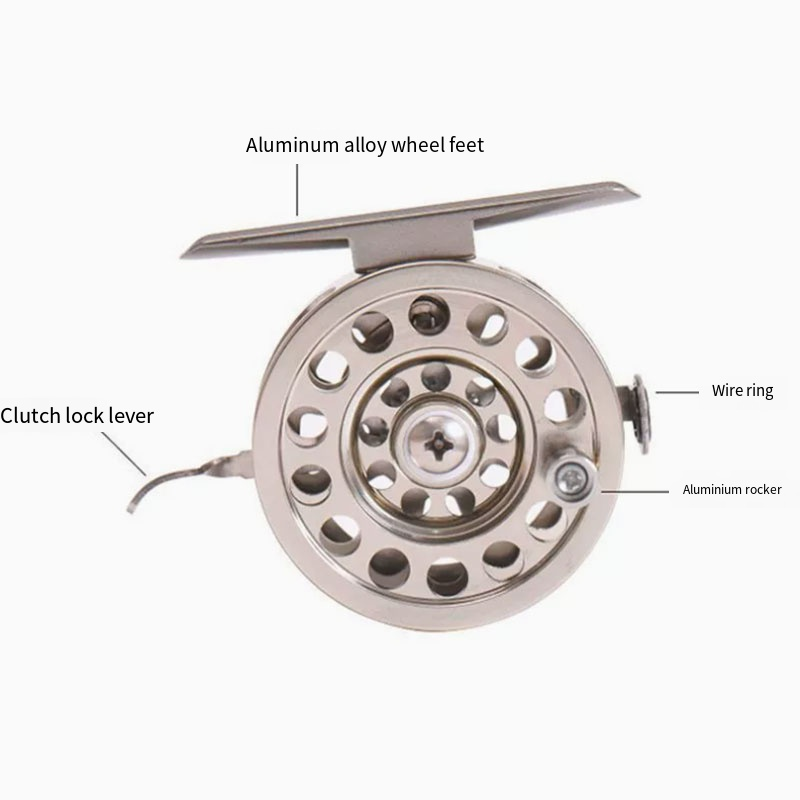 Aluminum Alloy CNC Fly Fishing - đánh giá và giá Ice Fishing Reel