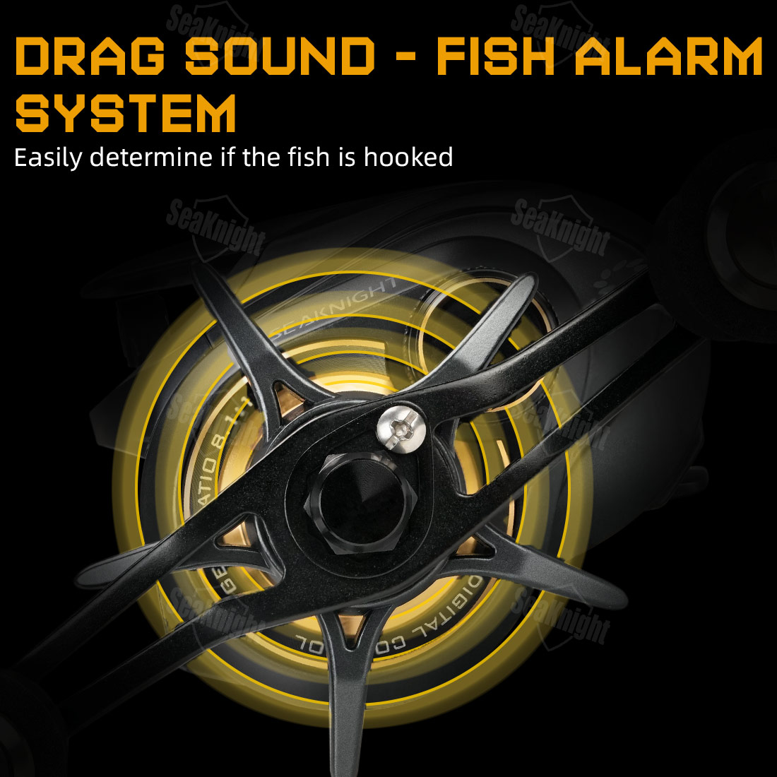 SeaKnight Brand FALCAN IV DC 8 - đánh giá và giá Ice Fishing Reel