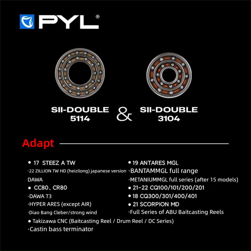 PYL SII Double Semi Ceramic Ba - đánh giá và giá Reel Spare Spool
