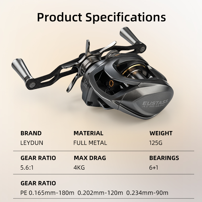 LEYDUN EUSTASS Baitcasting Ree - đánh giá và giá Spincast Reel