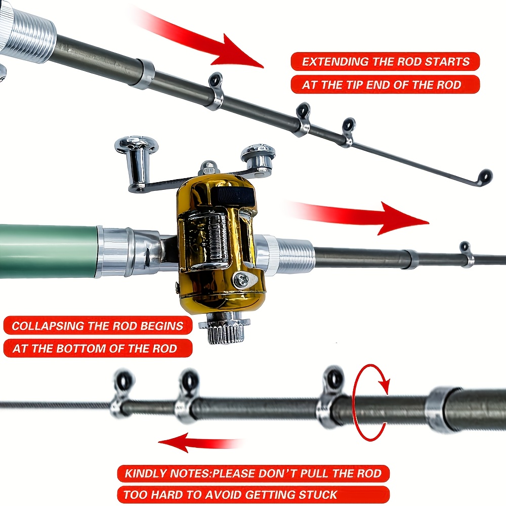 Pocket Ice Fishing Rod & Reel  - đánh giá và giá Ice Fishing Reel