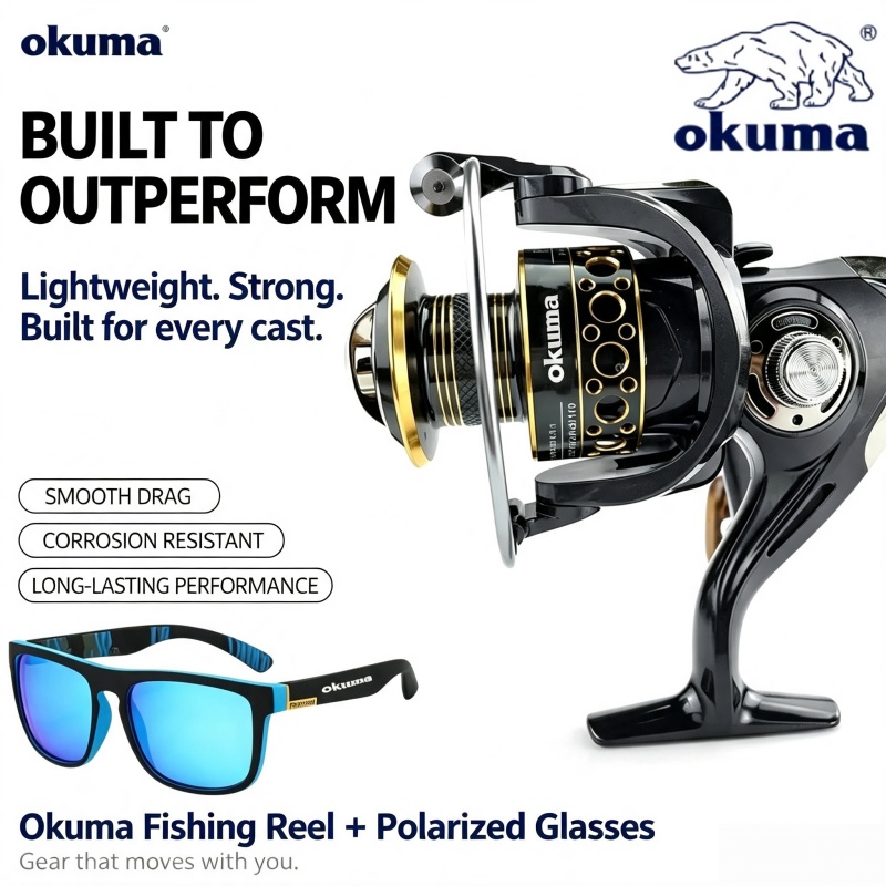 OKUMA-Spinning Reel, MetalUltr - đánh giá và giá Ice Fishing Reel